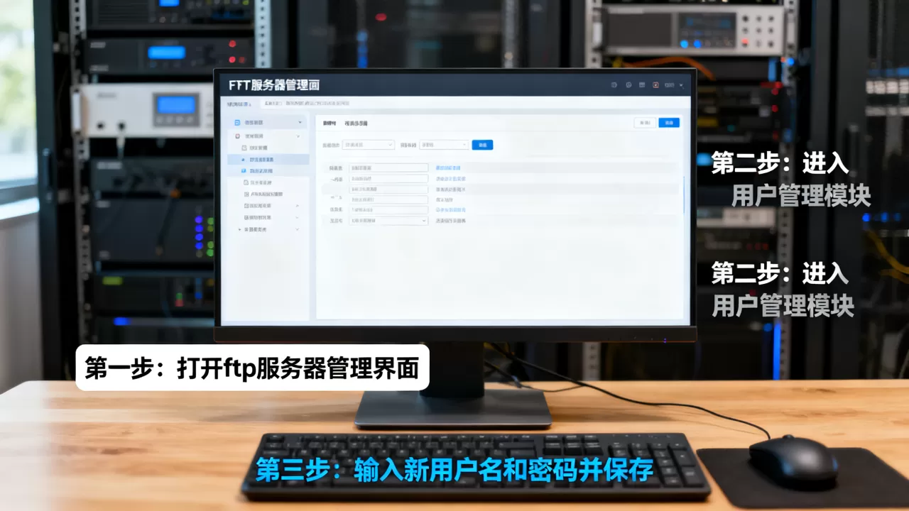 ftp服务器怎么创建用户名和密码,具体操作步骤是什么? ftp服务器怎么创建用户名和密码,具体操作步骤是什么?