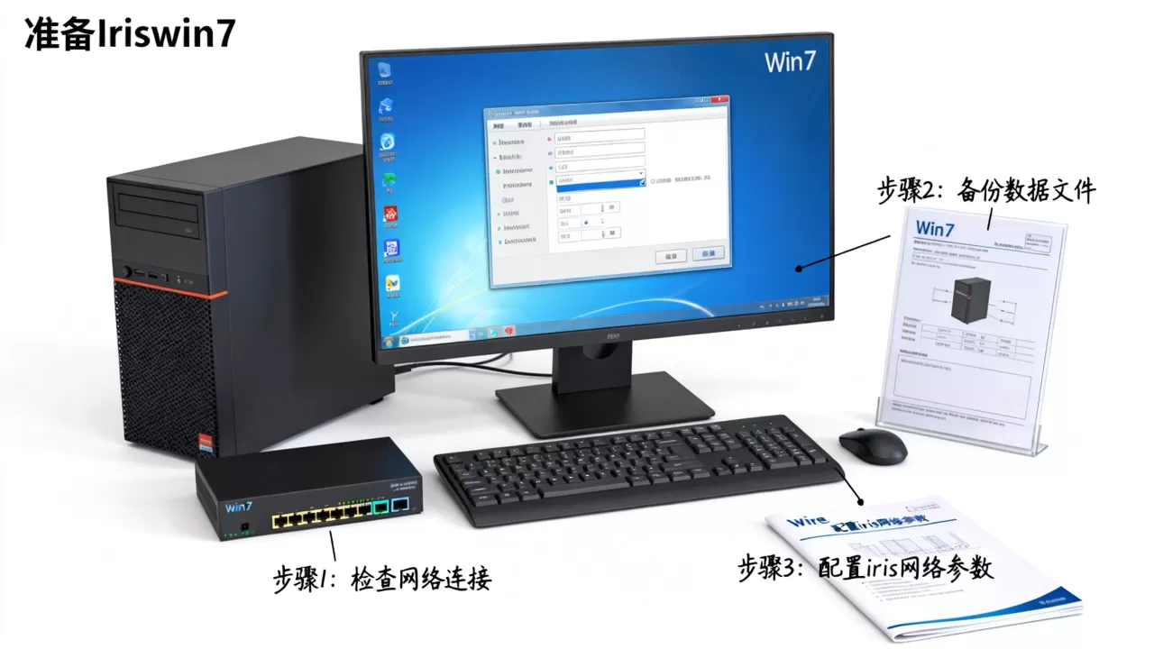 如何准备iris网络win7数据,步骤有哪些? 如何准备iris网络win7数据,步骤有哪些?