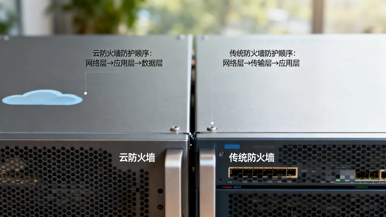 云防火墙和传统防火墙的防护顺序有何不同,如何设置? 云防火墙和传统防火墙的防护顺序有何不同,如何设置?