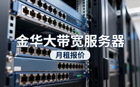 金华大带宽服务器月租报价多少，哪家最便宜