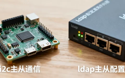 如何实现i2c主从通信？配置ldap主从要注意什么？