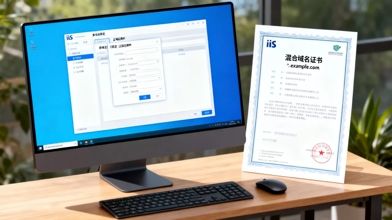iis 多域名 设置方法_多泛域名和混合域名证书的购买方法 iis 多域名 设置方法_多泛域名和混合域名证书的购买方法