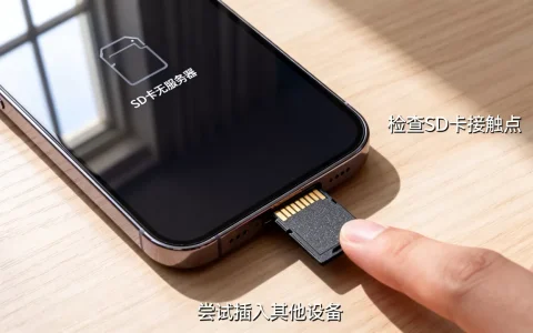 手机显示SD卡无服务器是什么原因，SD卡无服务怎么解决