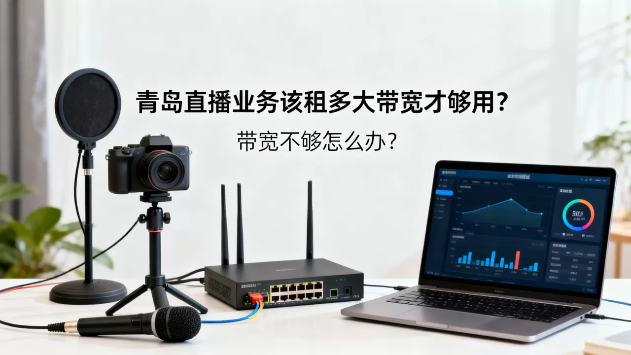 青岛直播业务该租多大带宽才够用?带宽不够怎么办? 青岛直播业务该租多大带宽才够用?带宽不够怎么办?