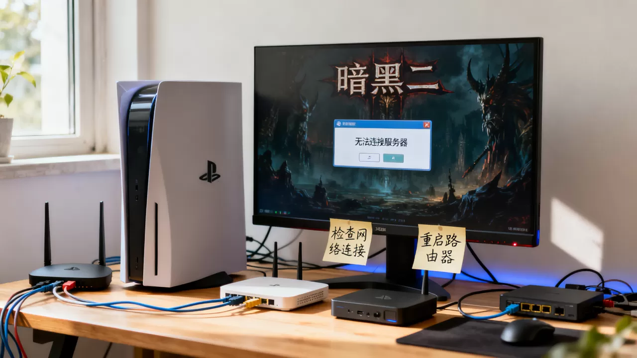 ps玩暗黑二连不上服务器怎么解决 ps玩暗黑二连不上服务器怎么解决