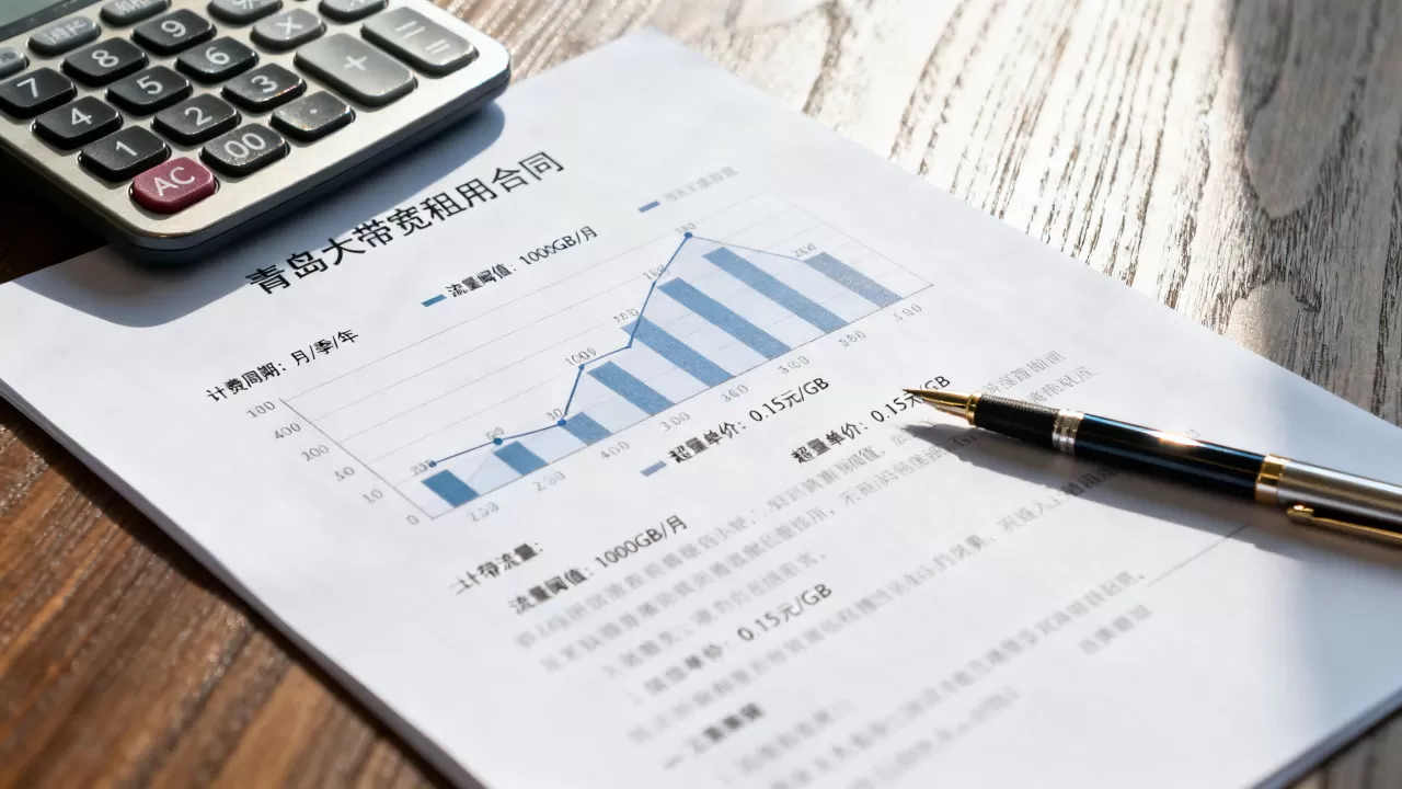 青岛大带宽租用合同计费口径是什么,怎么避免费用陷阱? 青岛大带宽租用合同计费口径是什么,怎么避免费用陷阱?