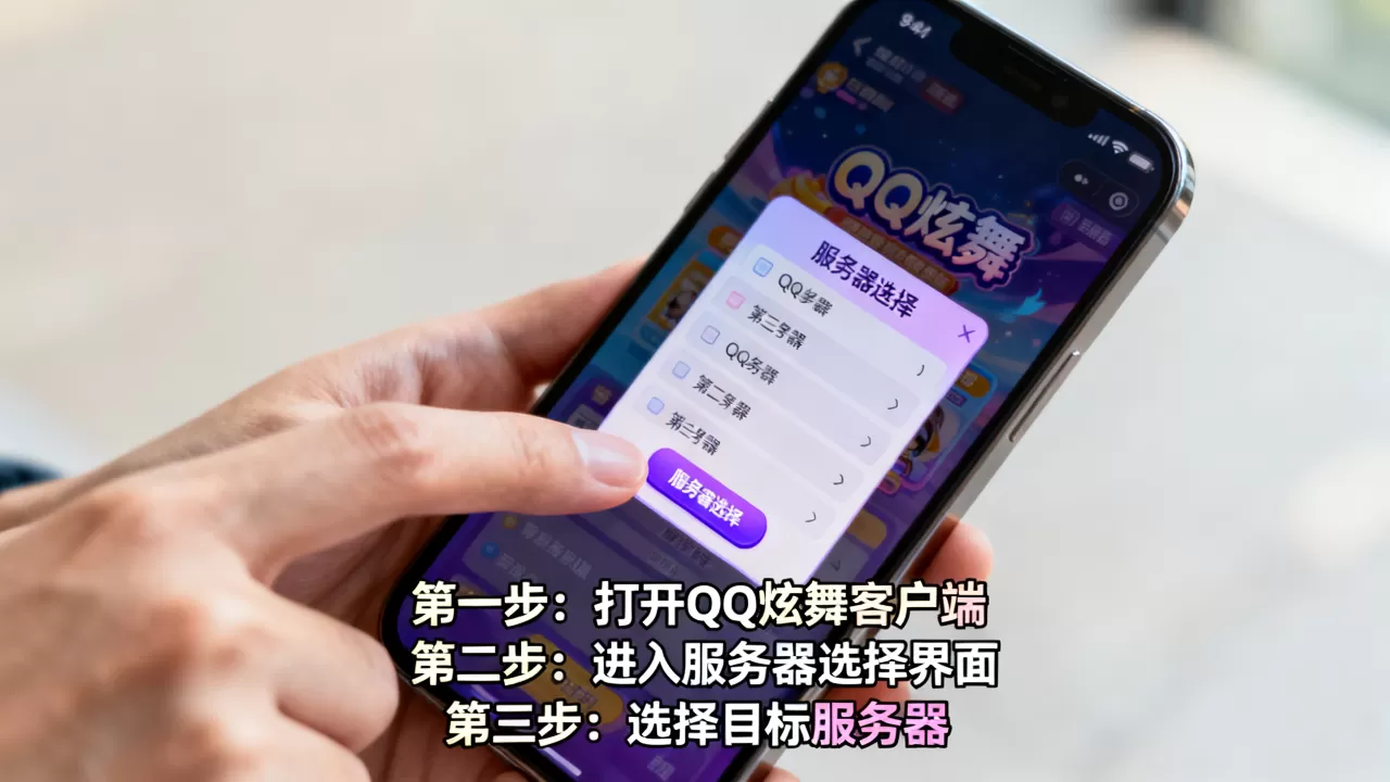 在QQ炫舞中怎么更换另一个服务器,具体操作流程是什么 在QQ炫舞中怎么更换另一个服务器,具体操作流程是什么