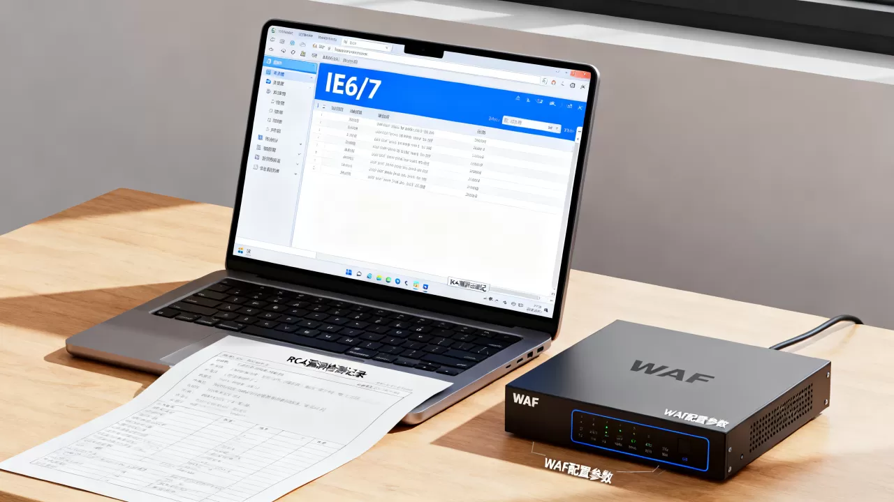 IE6和7接入WAF后为何仍扫描出已禁用RC4漏洞,怎么办? IE6和7接入WAF后为何仍扫描出已禁用RC4漏洞,怎么办?