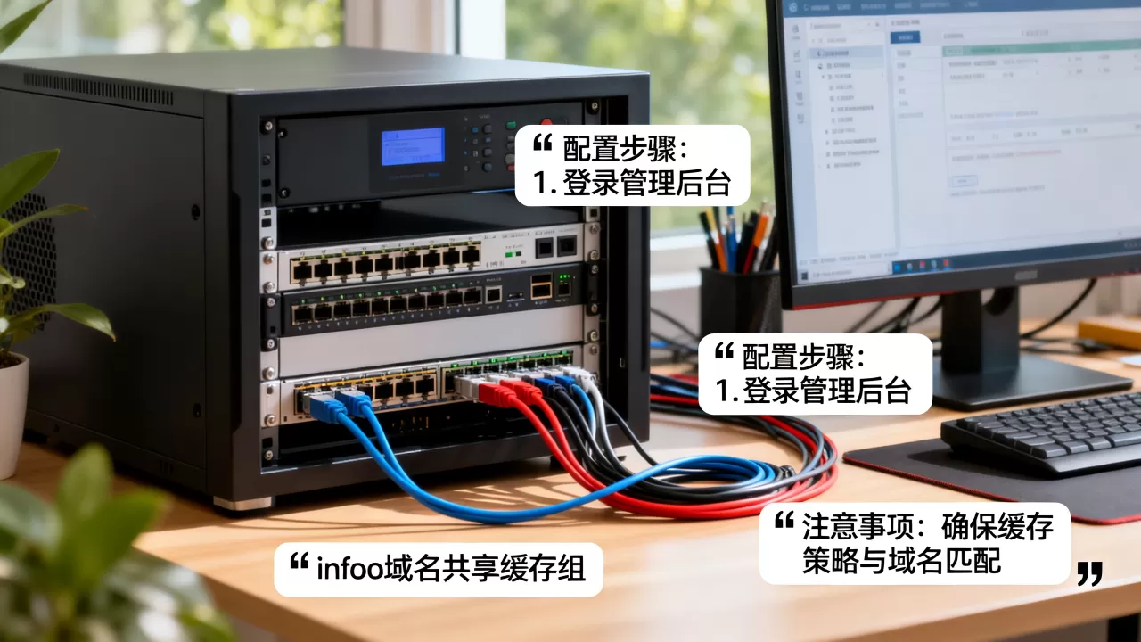 如何配置info域名共享缓存组?,有哪些注意事项? 如何配置info域名共享缓存组?,有哪些注意事项?