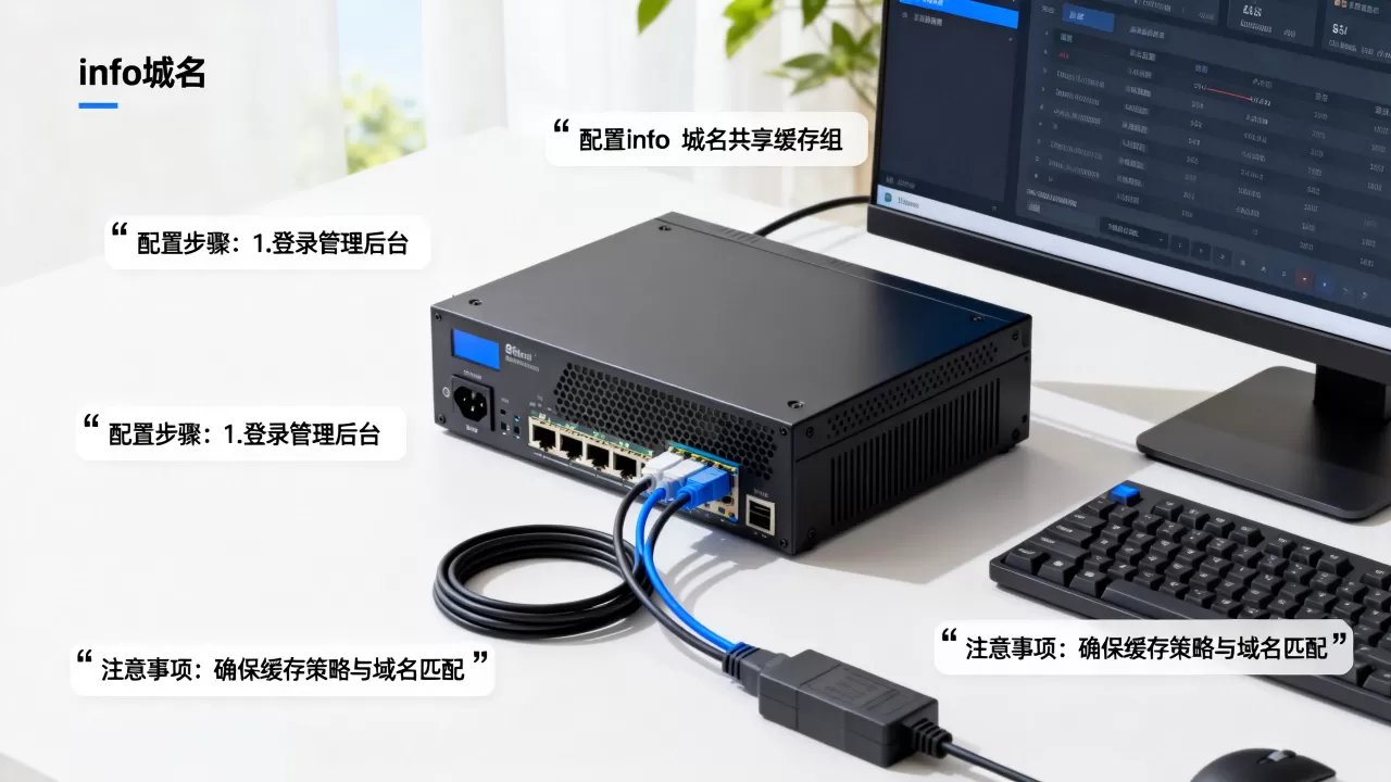 如何配置info域名共享缓存组?,有哪些注意事项? 如何配置info域名共享缓存组?,有哪些注意事项?
