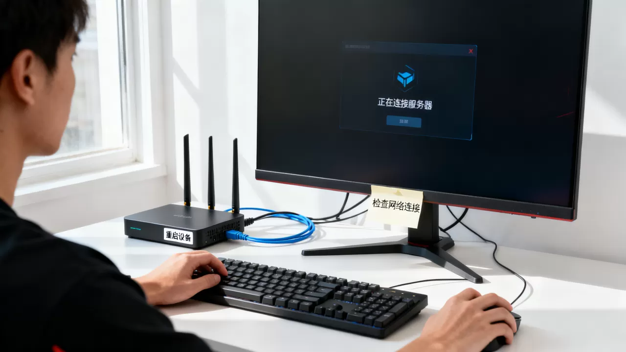 cf一直卡在正在连接服务器怎么办 cf一直卡在正在连接服务器怎么办