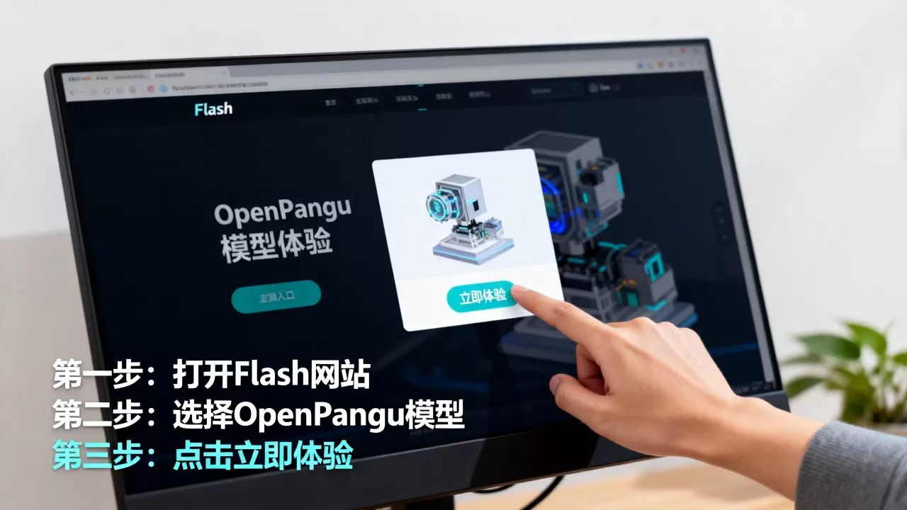 Flash网站如何快速体验OpenPangu模型?,怎么用? Flash网站如何快速体验OpenPangu模型?,怎么用?