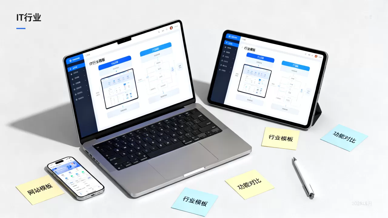 IT行业网站模板和行业模板怎么选,哪个好? IT行业网站模板和行业模板怎么选,哪个好?