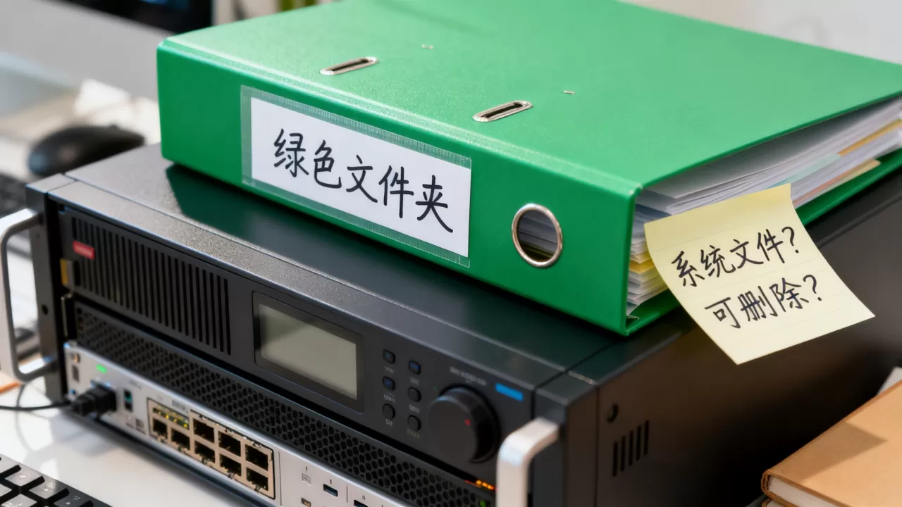 服务器上的绿色文件夹是什么,可以删除吗? 服务器上的绿色文件夹是什么,可以删除吗?