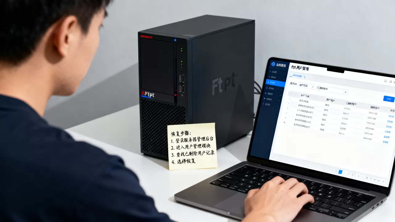 ftp服务器ftp用户被删了该怎么办,怎么恢复? ftp服务器ftp用户被删了该怎么办,怎么恢复?