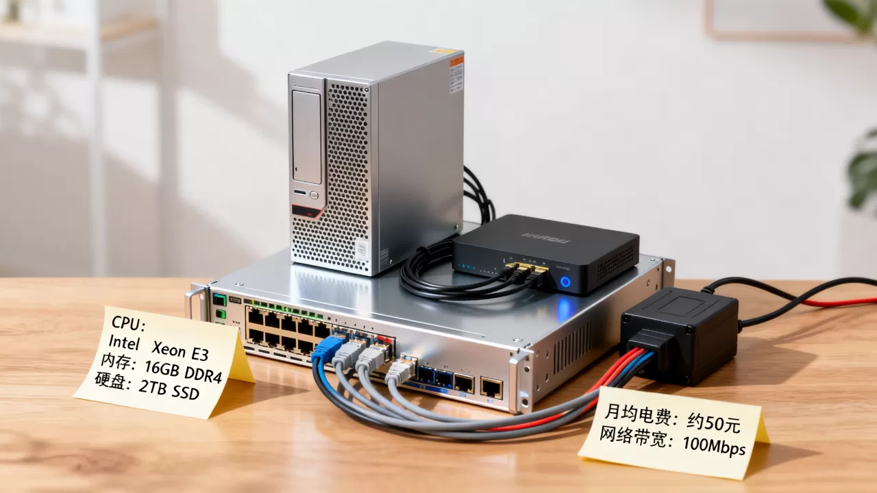 自己搭一个小服务器到底多少钱?,每月费用多少? 自己搭一个小服务器到底多少钱?,每月费用多少?