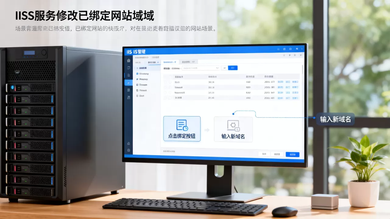iis 浏览网站_IIS服务修改已绑定的网站域名 iis 浏览网站_IIS服务修改已绑定的网站域名