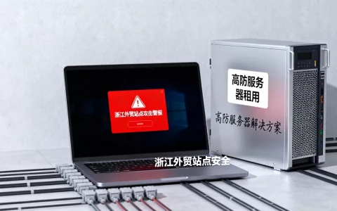 浙江外贸站点被攻击怎么办，高防服务器租用哪家好