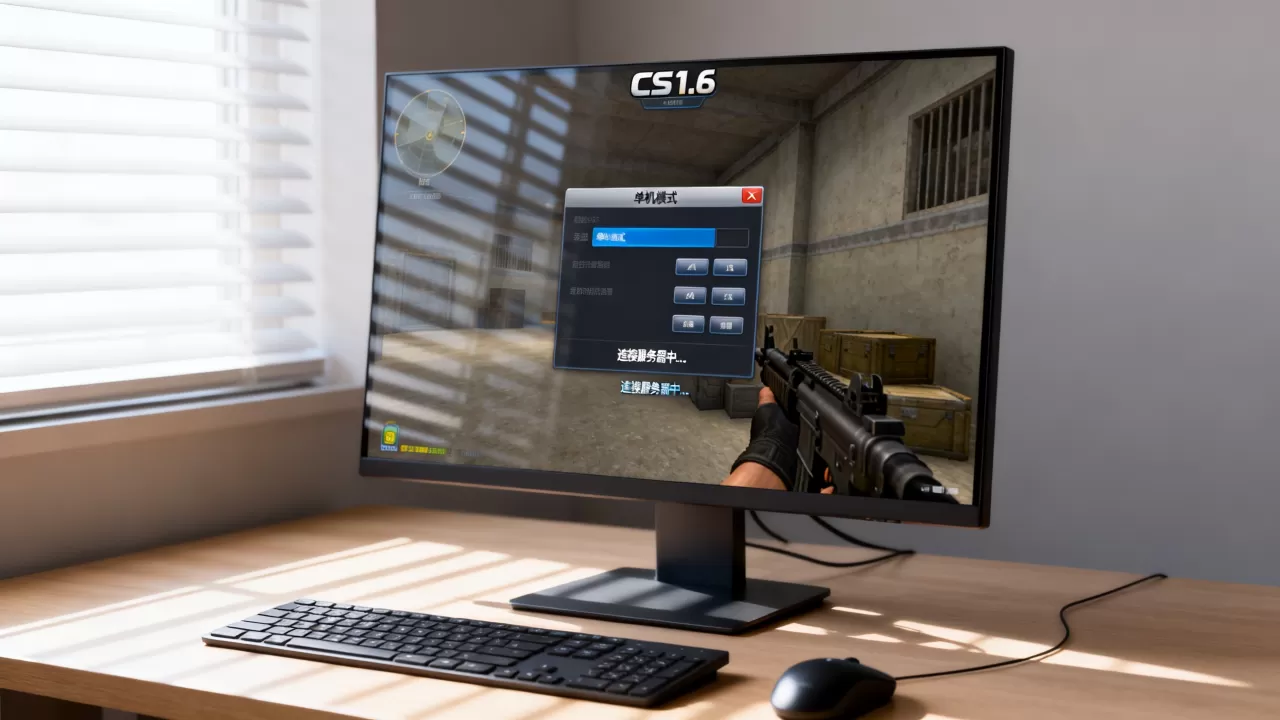 CS1.6连接服务器后想玩单机模式怎么办,为什么不能玩? CS1.6连接服务器后想玩单机模式怎么办,为什么不能玩?