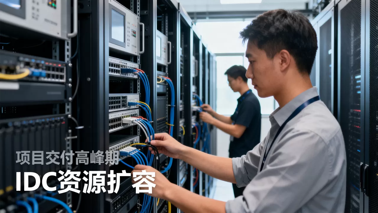 南京软件外包企业项目交付高峰期,IDC资源怎么扩,如何扩容 南京软件外包企业项目交付高峰期,IDC资源怎么扩,如何扩容