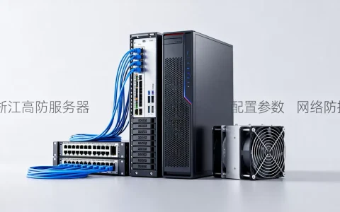 浙江高防服务器配置怎么定