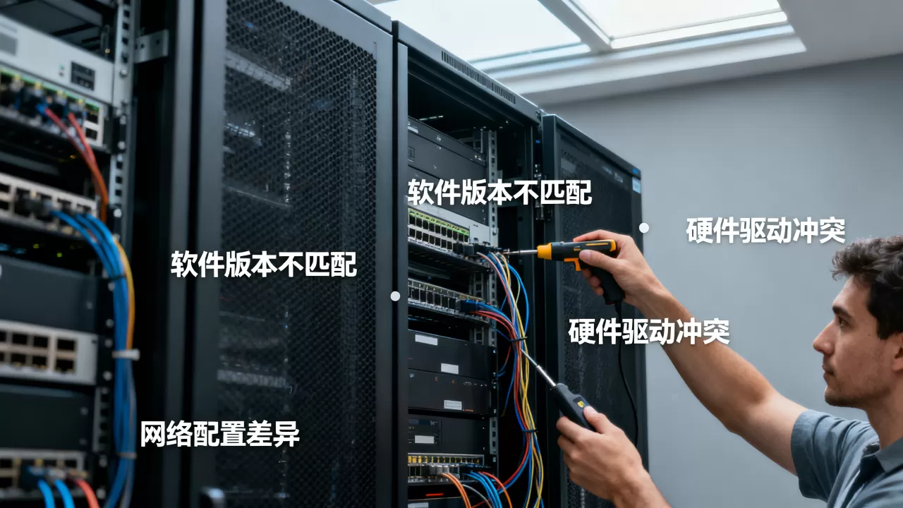 服务器不兼容的常见原因有哪些,怎么解决? 服务器不兼容的常见原因有哪些,怎么解决?