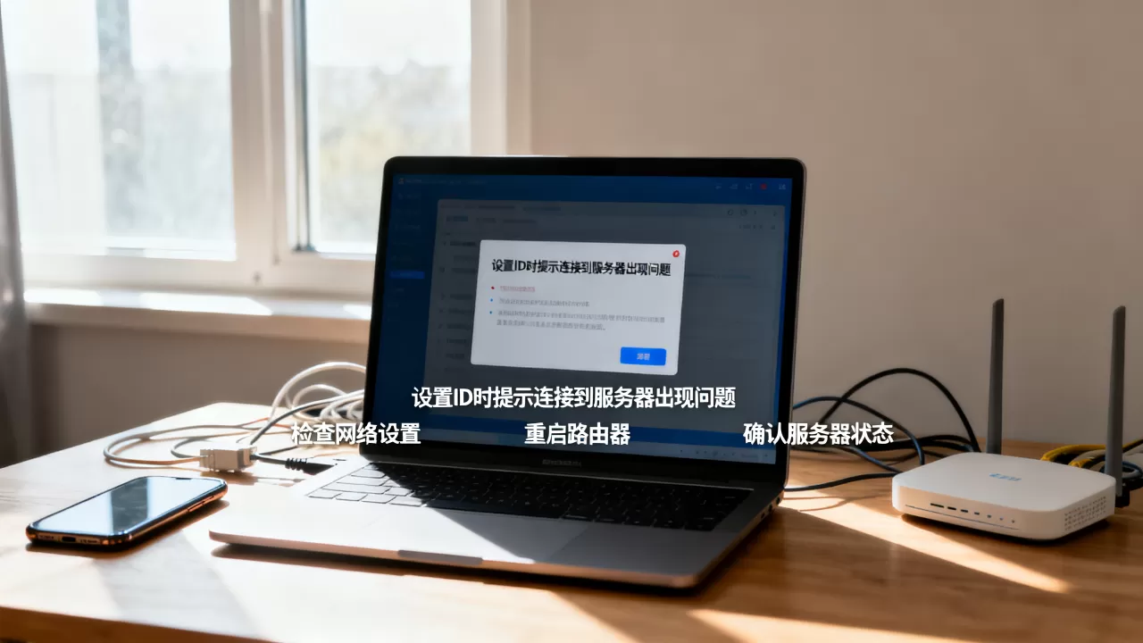 为什么设置id提示连接到服务器出现问题,怎么解决 为什么设置id提示连接到服务器出现问题,怎么解决