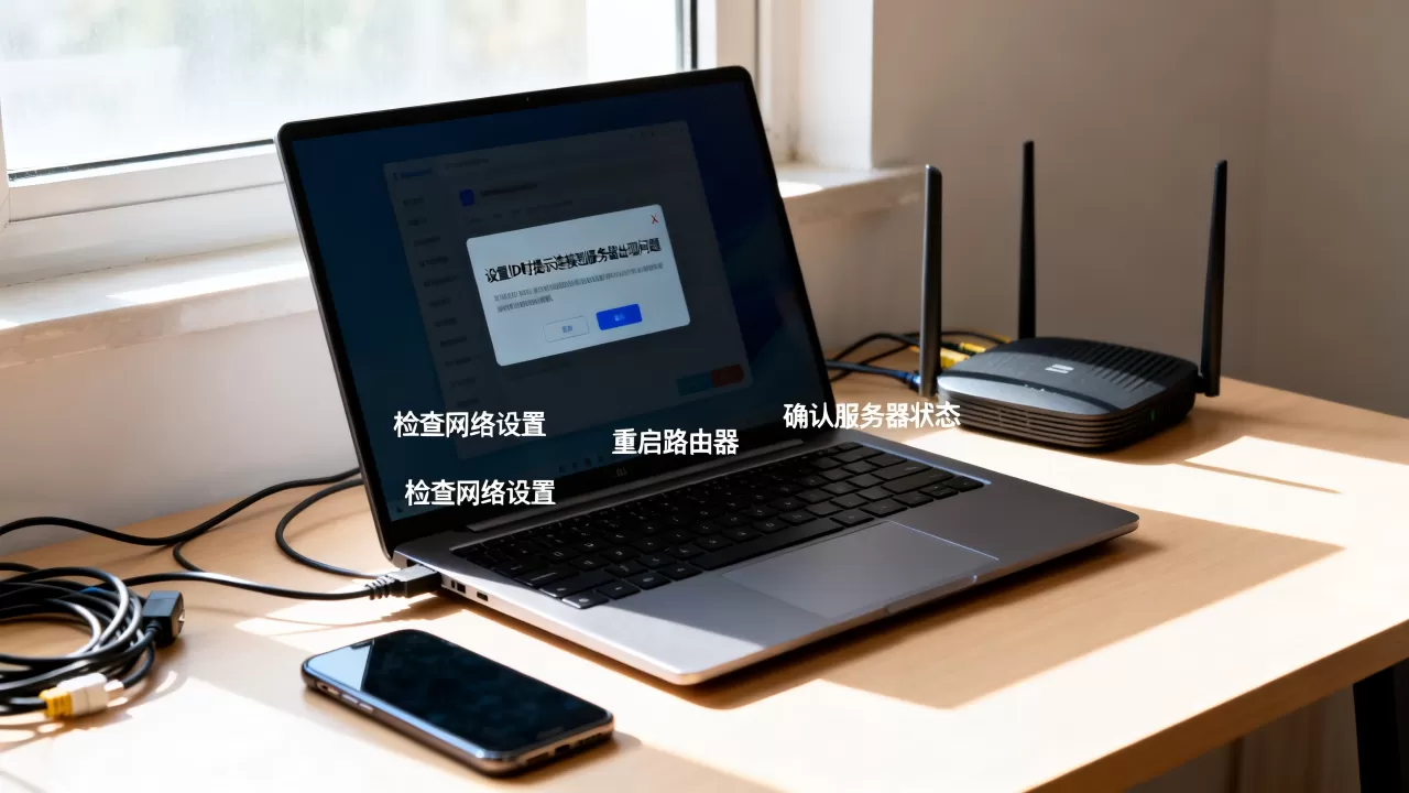 为什么设置id提示连接到服务器出现问题,怎么解决 为什么设置id提示连接到服务器出现问题,怎么解决