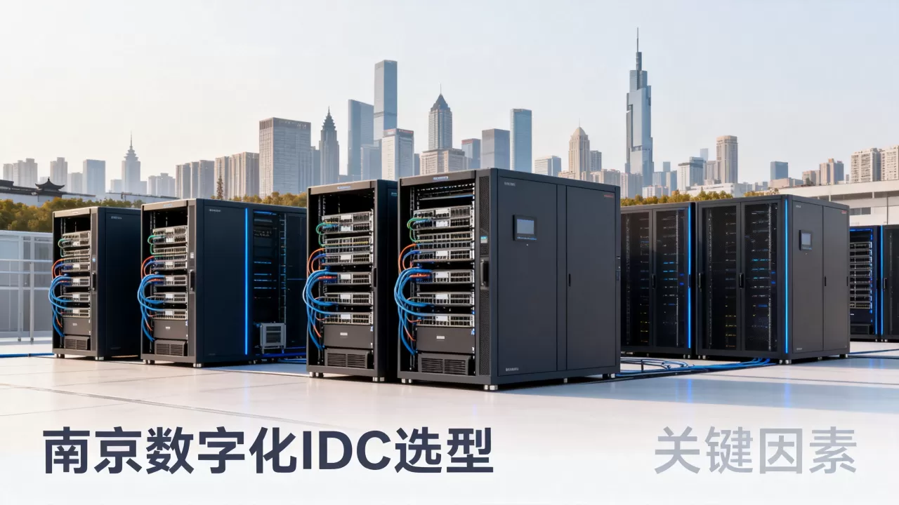 南京城市数字化项目IDC选型怎么做,哪些因素最关键? 南京城市数字化项目IDC选型怎么做,哪些因素最关键?