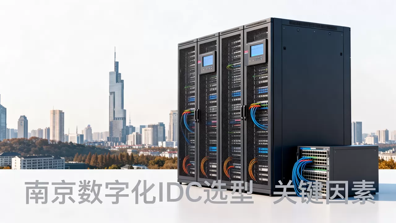 南京城市数字化项目IDC选型怎么做,哪些因素最关键? 南京城市数字化项目IDC选型怎么做,哪些因素最关键?