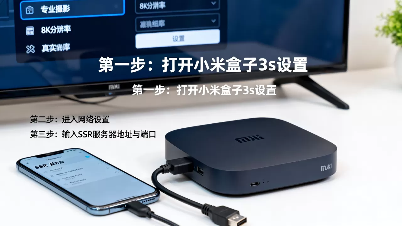 小米盒子3s如何设置SSR服务器?, SSR服务器怎么设置 小米盒子3s如何设置SSR服务器?, SSR服务器怎么设置