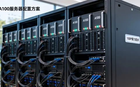 100P算力需要多少A100服务器，怎么配置