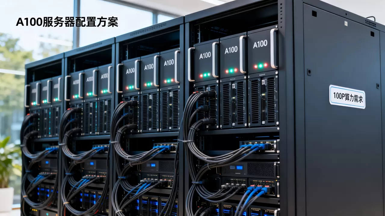 100P算力需要多少A100服务器,怎么配置 100P算力需要多少A100服务器,怎么配置