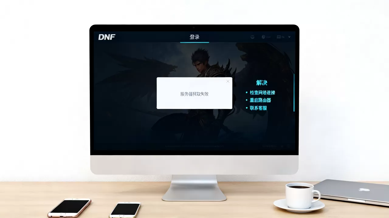 dnf登陆出现服务器获取失败原因是什么,怎么解决 dnf登陆出现服务器获取失败原因是什么,怎么解决
