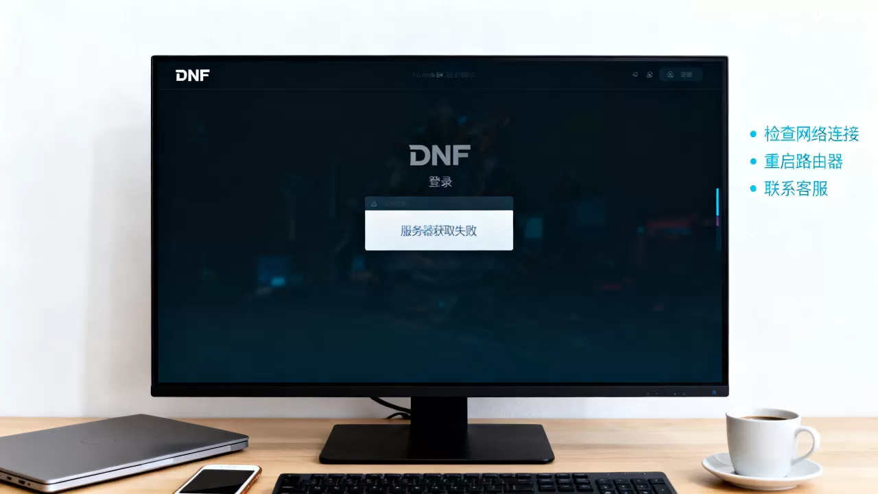 dnf登陆出现服务器获取失败原因是什么,怎么解决 dnf登陆出现服务器获取失败原因是什么,怎么解决