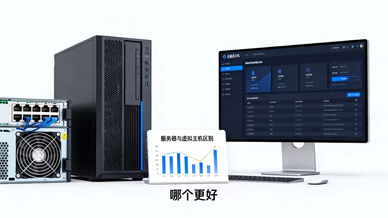 服务器和虚拟主机的区别是什么?,哪个好? 服务器和虚拟主机的区别是什么?,哪个好?