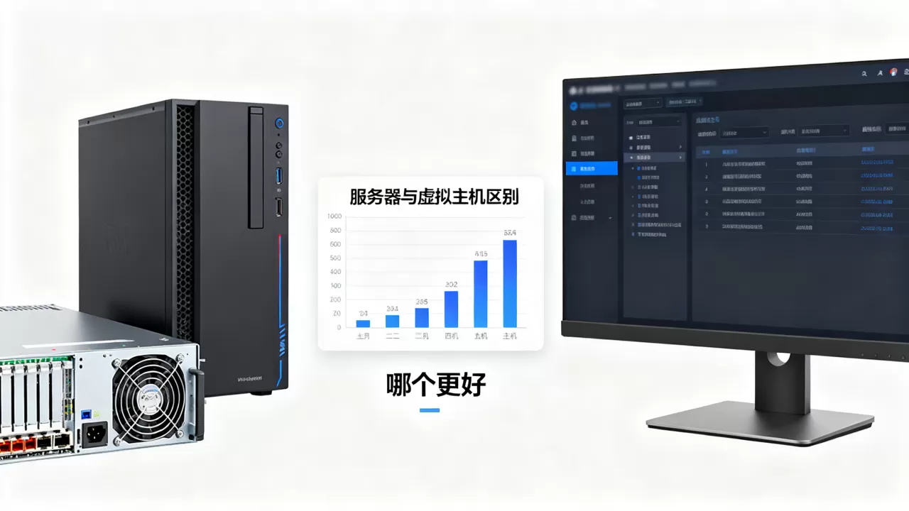 服务器和虚拟主机的区别是什么?,哪个好? 服务器和虚拟主机的区别是什么?,哪个好?