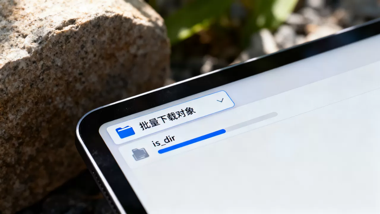 is_dir_批量下载对象 is_dir_批量下载对象