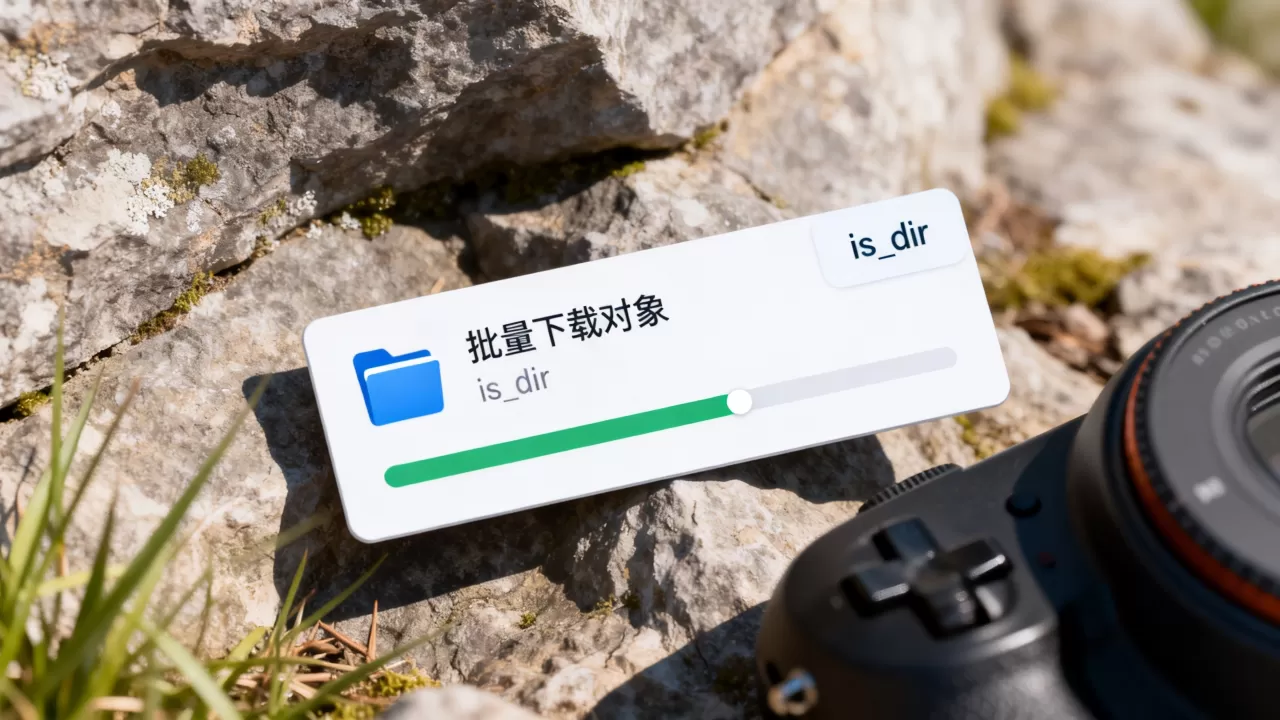 is_dir_批量下载对象 is_dir_批量下载对象