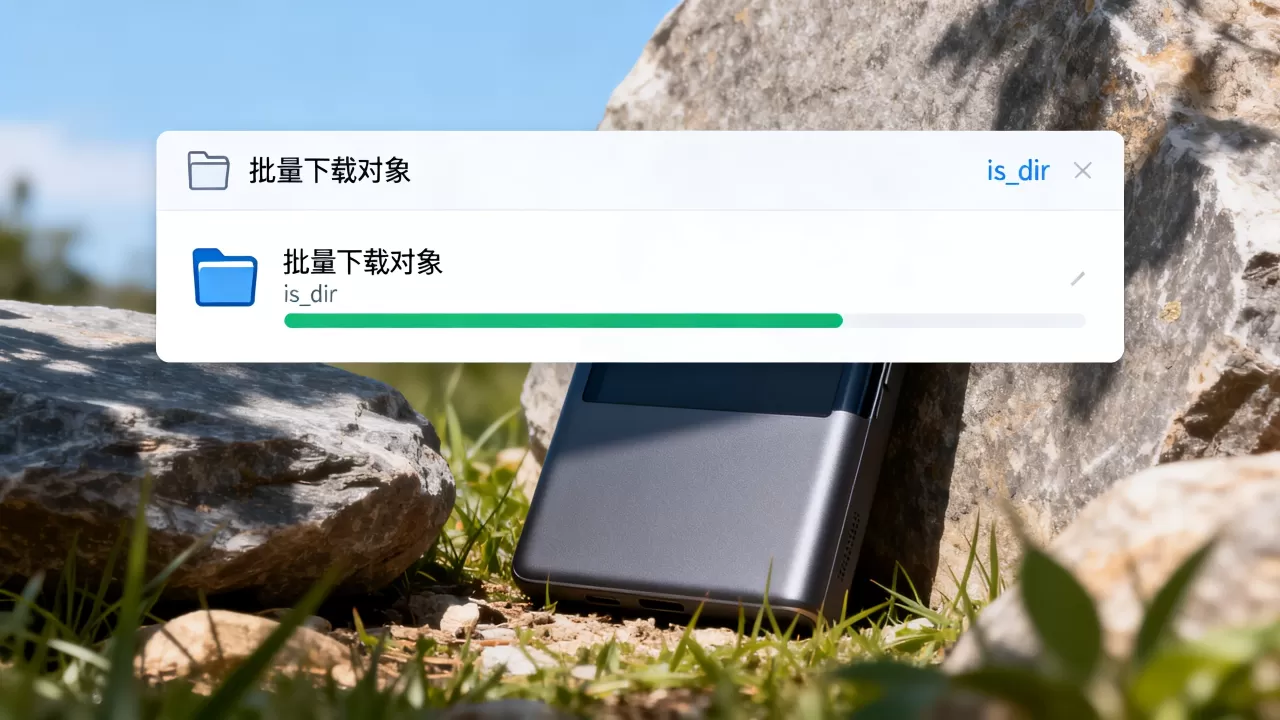 is_dir_批量下载对象 is_dir_批量下载对象