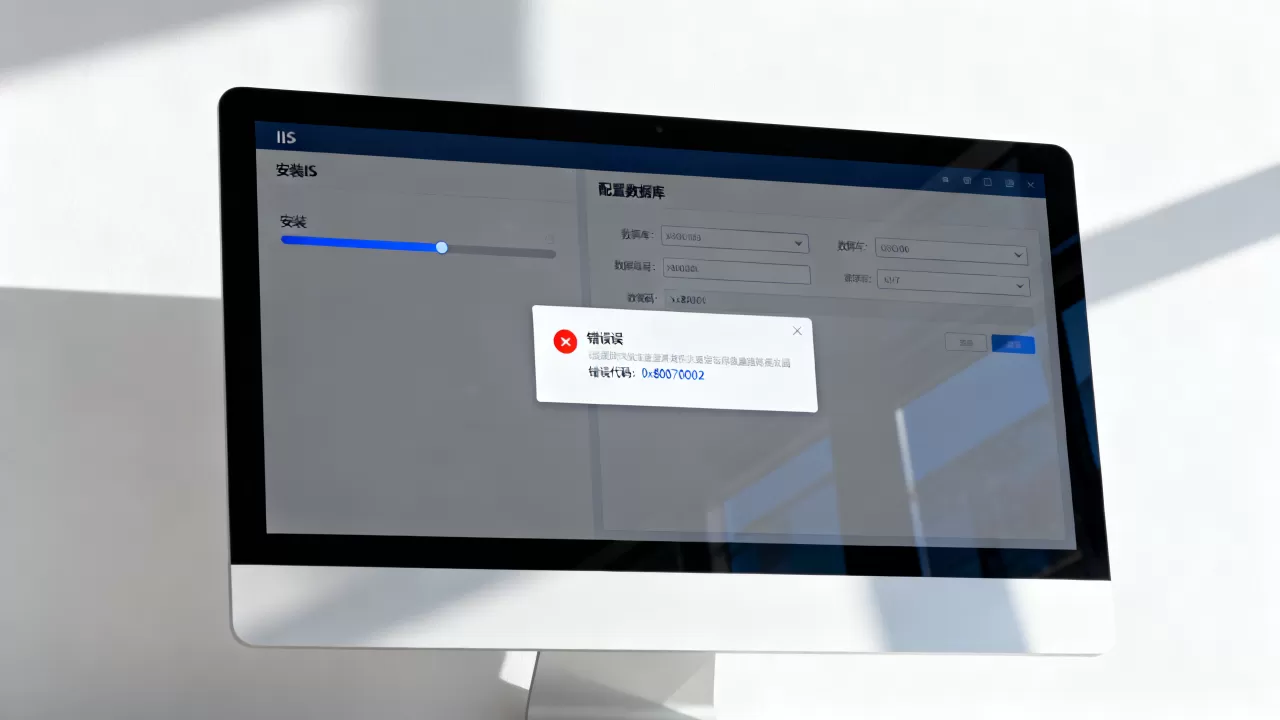 IIS怎么安装数据库?, IIS安装失败怎么办 IIS怎么安装数据库?, IIS安装失败怎么办