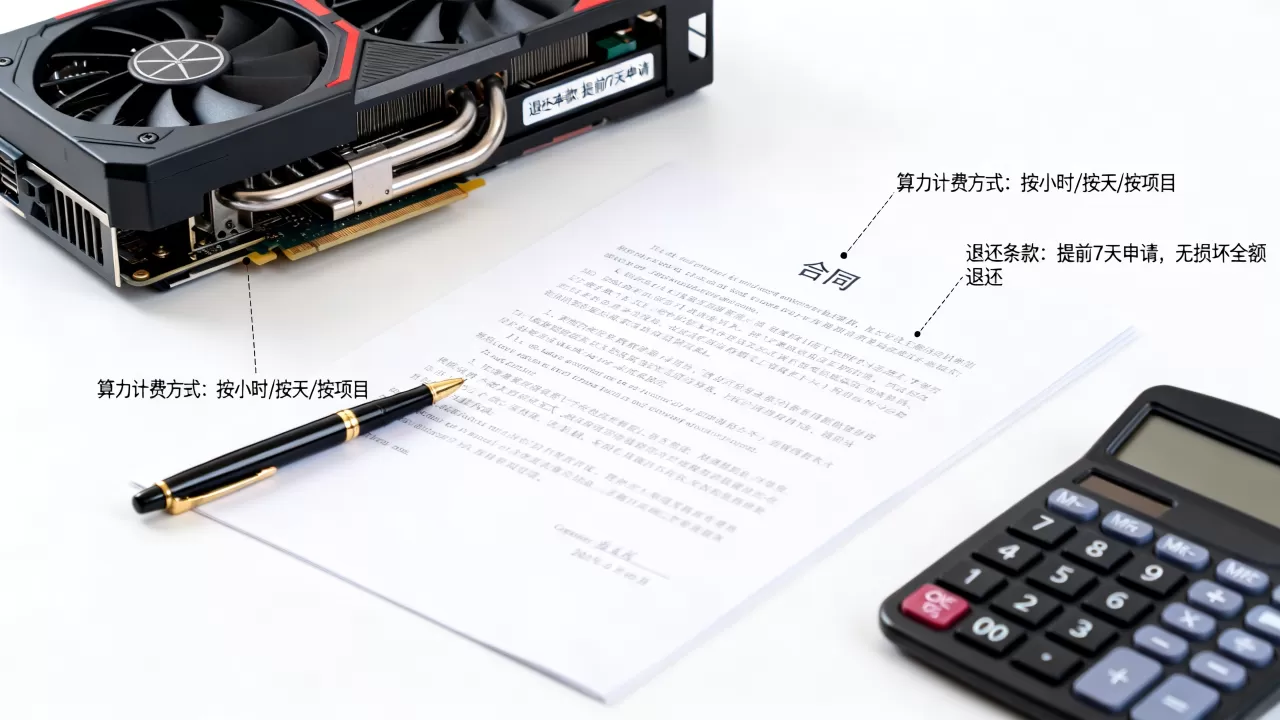 南京GPU租用签约前,算力计费与退还方式怎么约定,多少钱? 南京GPU租用签约前,算力计费与退还方式怎么约定,多少钱?