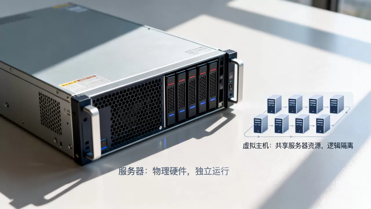 服务器跟虚拟主机的关系是什么?,哪个更稳定? 服务器跟虚拟主机的关系是什么?,哪个更稳定?