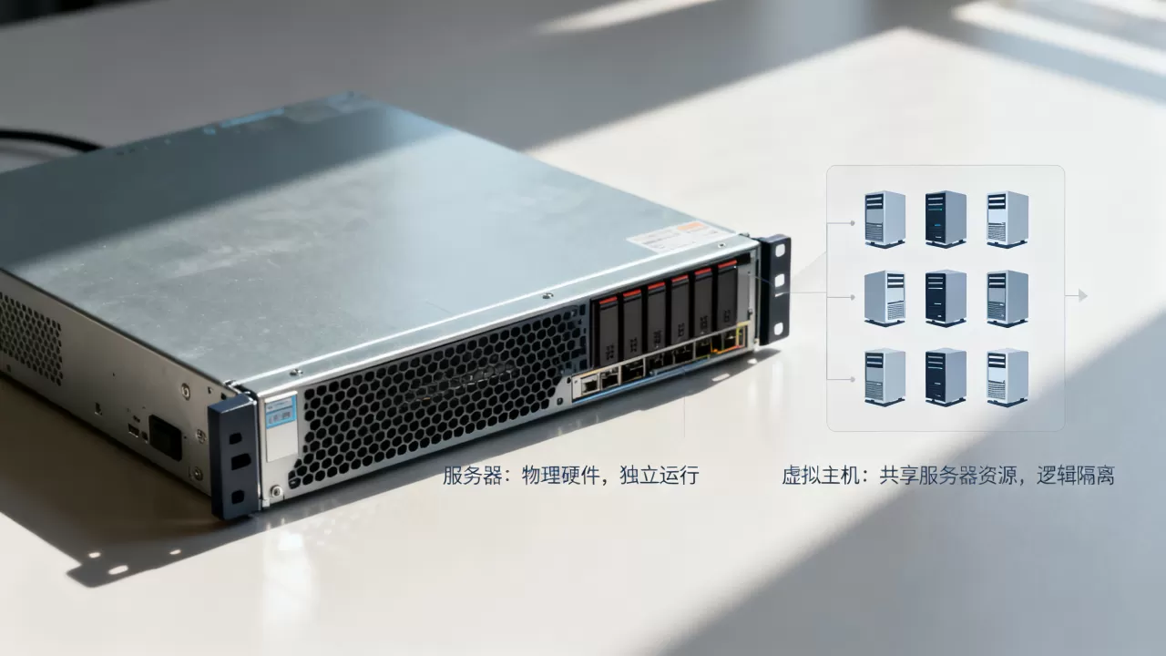 服务器跟虚拟主机的关系是什么?,哪个更稳定? 服务器跟虚拟主机的关系是什么?,哪个更稳定?