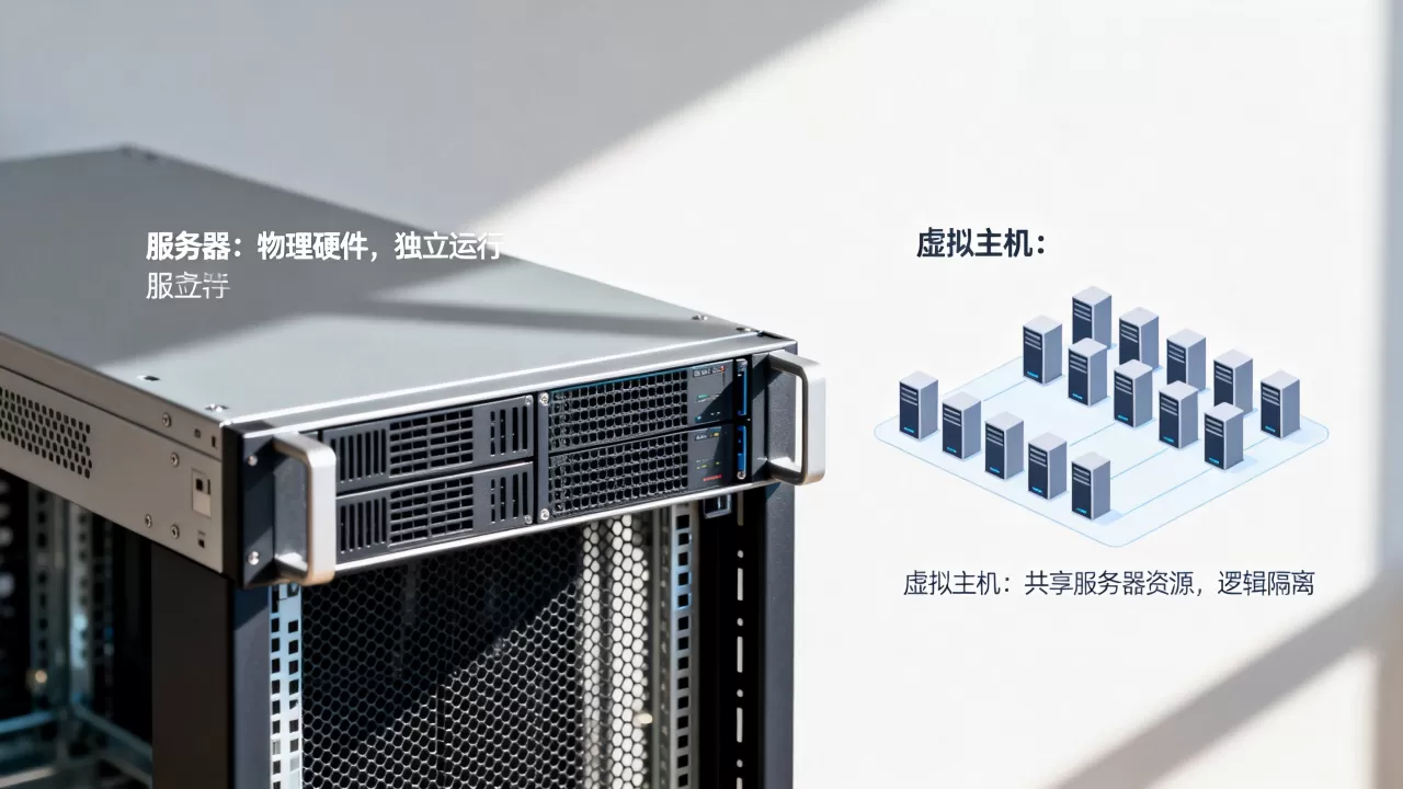 服务器跟虚拟主机的关系是什么?,哪个更稳定? 服务器跟虚拟主机的关系是什么?,哪个更稳定?