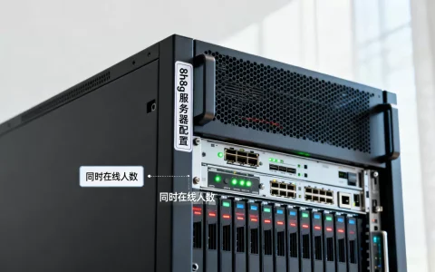 8h8g服务器到底能容纳多少人，多少人同时在线