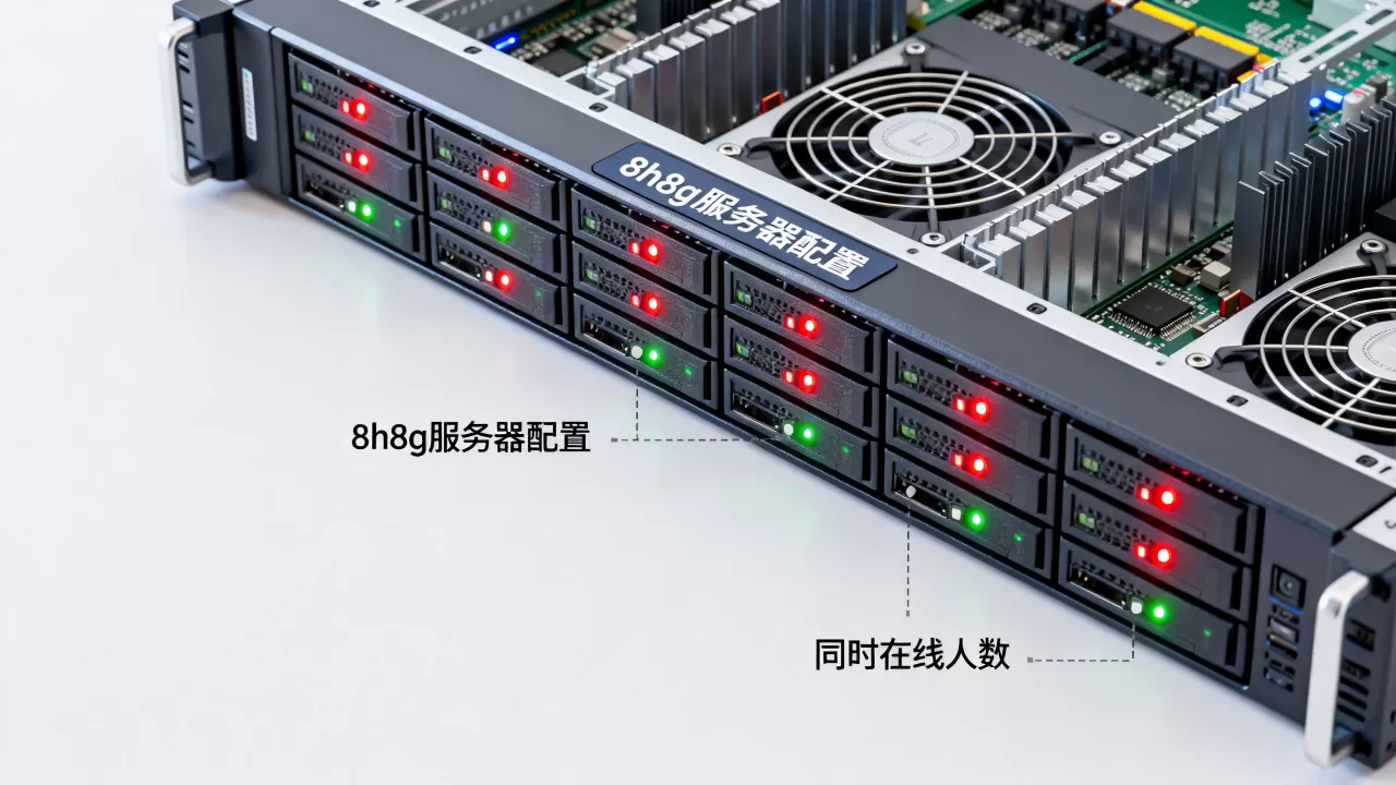 8h8g服务器到底能容纳多少人,多少人同时在线 8h8g服务器到底能容纳多少人,多少人同时在线