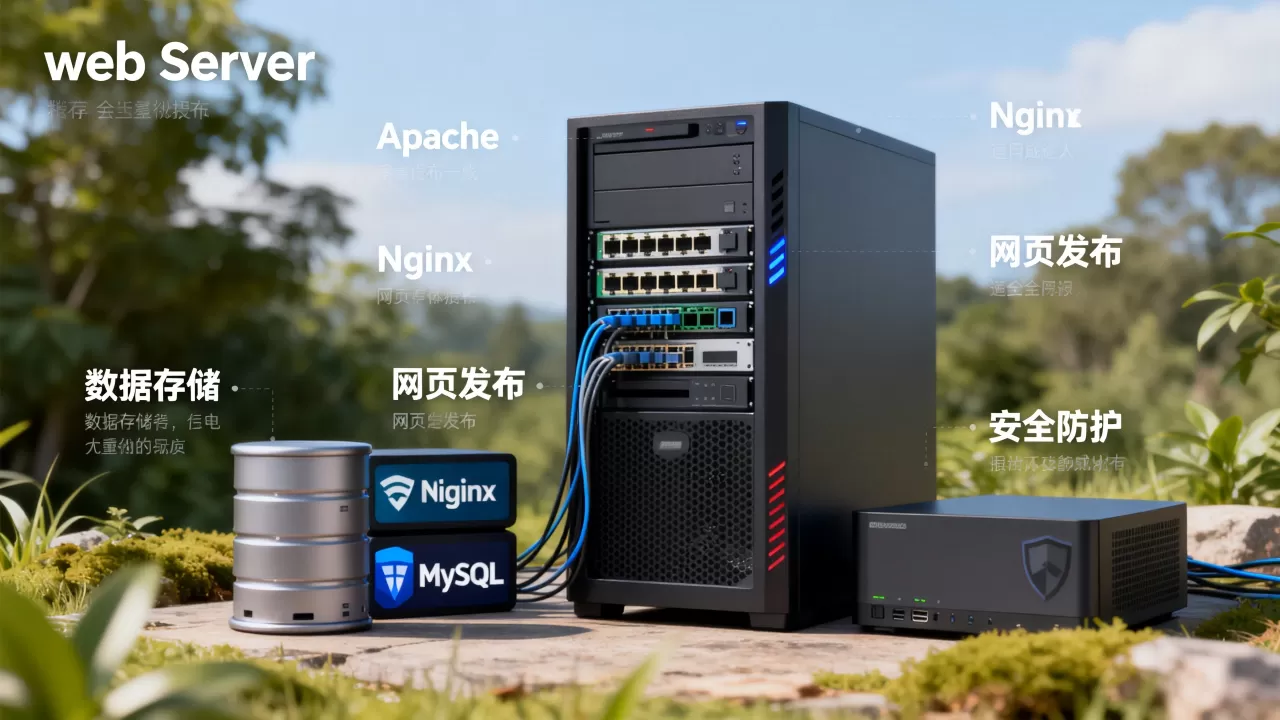 web服务器需要安装哪些软件,有哪些功能? web服务器需要安装哪些软件,有哪些功能?
