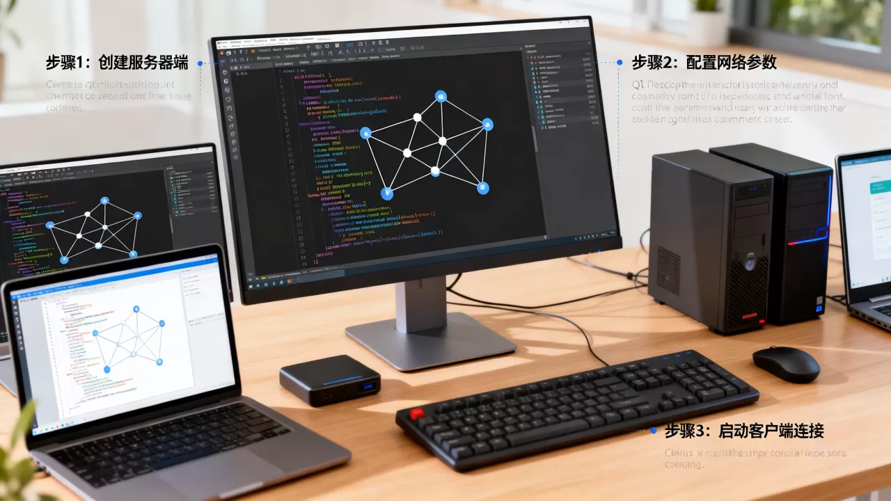 Qt中怎么建立多个客户端和服务器通信,有哪些步骤 Qt中怎么建立多个客户端和服务器通信,有哪些步骤