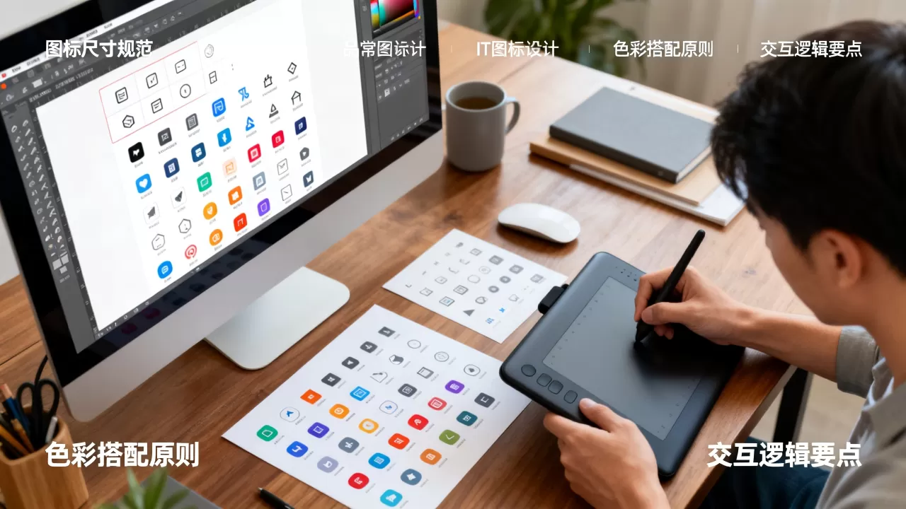 IT图标设计需要注意什么?, 图标设计怎么做? IT图标设计需要注意什么?, 图标设计怎么做?